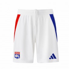 Olympique Lyon Mens Home Soccer Shorts 2024