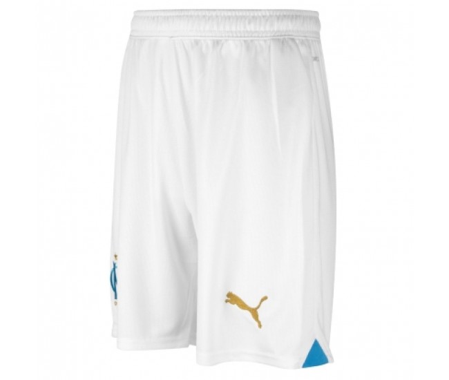 Olympique de Marseille Men's Home Soccer Shorts 2023