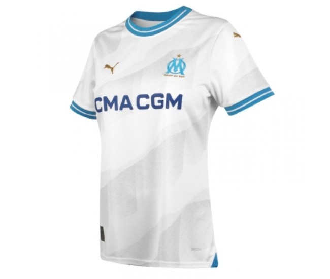 Olympique de Marseille Women's Home Soccer Jersey 2023