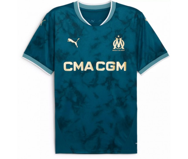 Olympique de Marseille Men's Away Soccer Jersey 2024