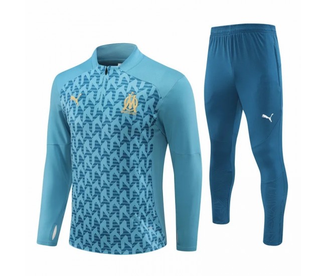 Olympique Marseille Graphics Training Technical Soccer Tracksuit 2024