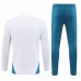 Olympique Marseille White Training Technical Soccer Tracksuit 2024