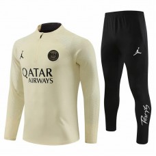 Jordan PSG Beige Training Technical Soccer Tracksuit 2023