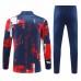 PSG Jordan Red Training Technical Soccer Tracksuit 2024