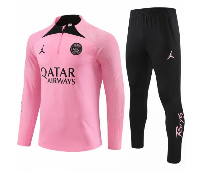 Jordan PSG Pink Training Technical Soccer Tracksuit 2023