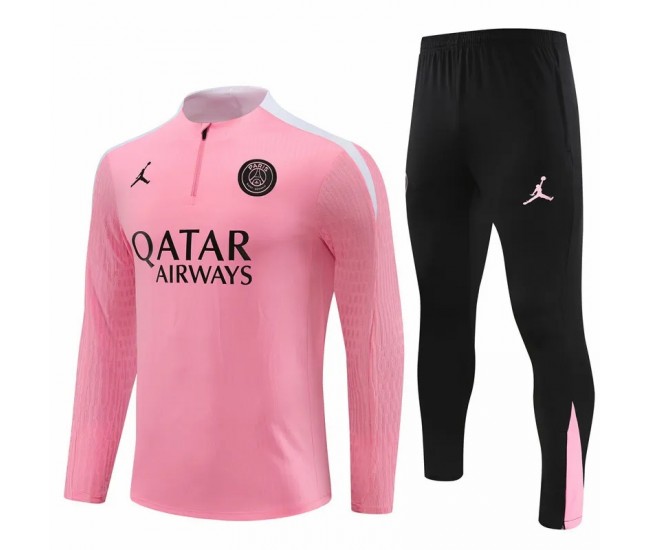 PSG Jordan Pink Training Technical Soccer Tracksuit 2024