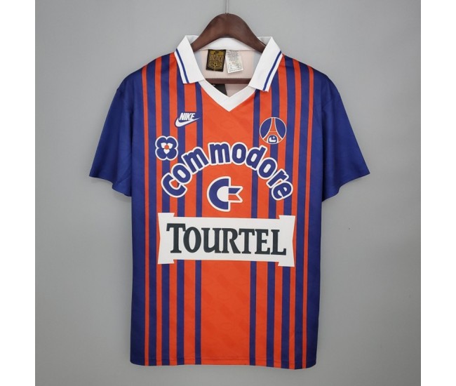 Paris Saint Germain Men Home Retro Soccer Jersey 1993