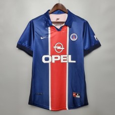 Paris Saint Germain Men Home Retro Soccer Jersey 1998