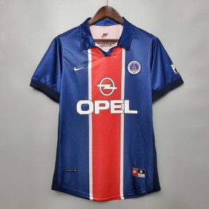 Paris Saint Germain Men Home Retro Soccer Jersey 1998