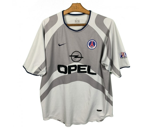 Paris Saint Germain Men Away Retro Soccer Jersey 2001