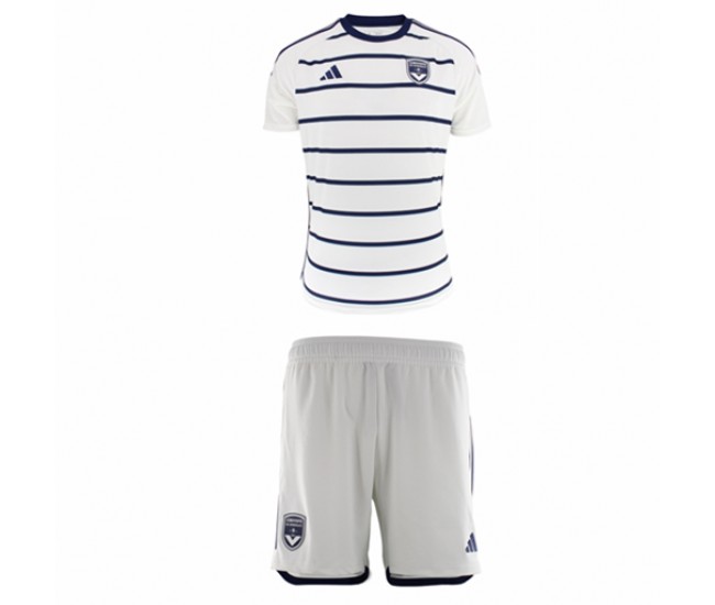 FC Girondins De Bordeaux Kid's Away Soccer Kit 2023