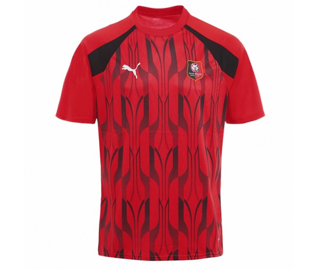 Stade Rennais Mens Pre match Soccer Jersey 2023