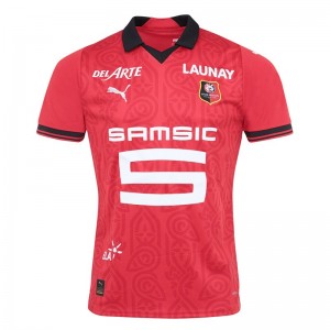 Stade Rennais Mens Home Soccer Jersey 2023