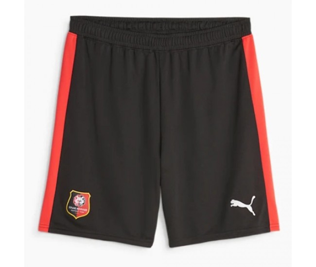 Stade Rennais Mens Home Soccer Shorts 2023