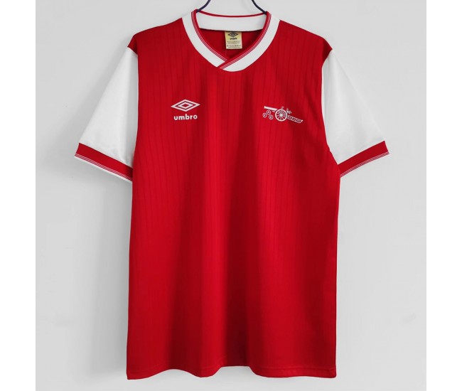 Arsenal FC Men Home Retro Soccer Jersey 1983