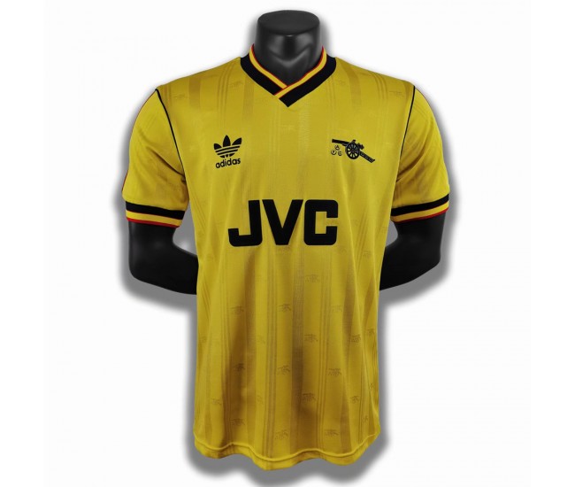 Arsenal FC Men Away Retro Soccer Jersey 1986