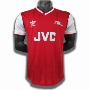 Arsenal FC Men Home Retro Soccer Jersey 1986