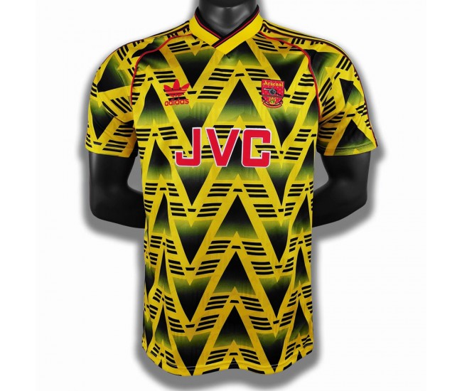 Arsenal FC Men Away Retro Soccer Jersey 1990