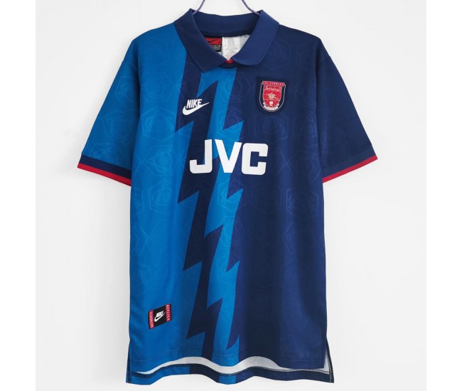 Arsenal FC Men Away Retro Soccer Jersey 1995 