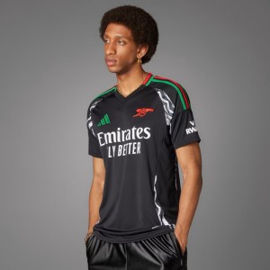 Arsenal FC Mens Away Match Soccer Jersey 2024