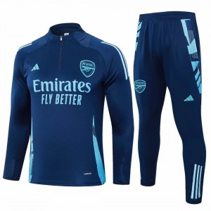 Arsenal FC Navy Training Technical Soccer Tracksuit 2024