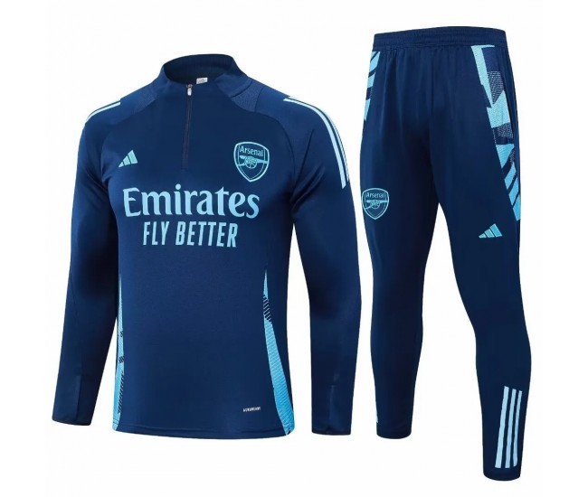 Arsenal FC Navy Training Technical Soccer Tracksuit 2024