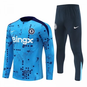 Chelsea Blue Training Technical Soccer Tracksuit 2024