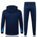 Chelsea Navy Training Hooded Technical Soccer Tracksuit 2024