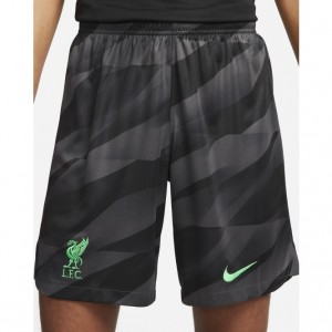 Liverpool FC Black Goalkeeper Soccer Short 2023