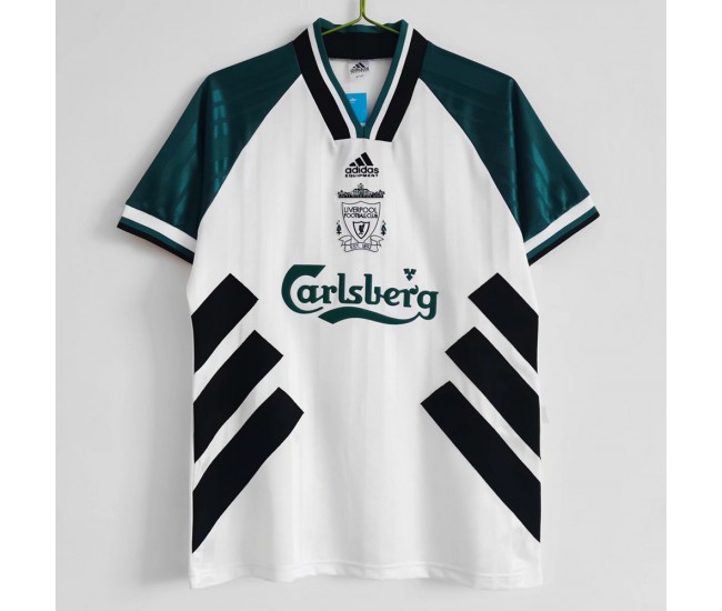 Liverpool FC Men Away Retro Soccer Jersey 1993