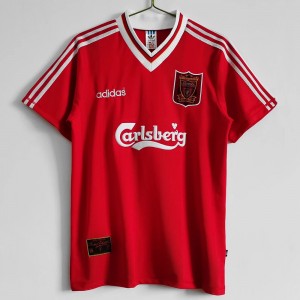 Liverpool FC Men Home Retro Soccer Jersey 1995