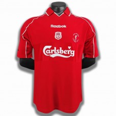 Liverpool FC Men Home Retro Soccer Jersey 2000