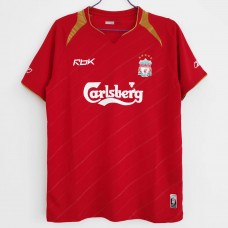 Liverpool FC Men Home Retro Soccer Jersey 2005