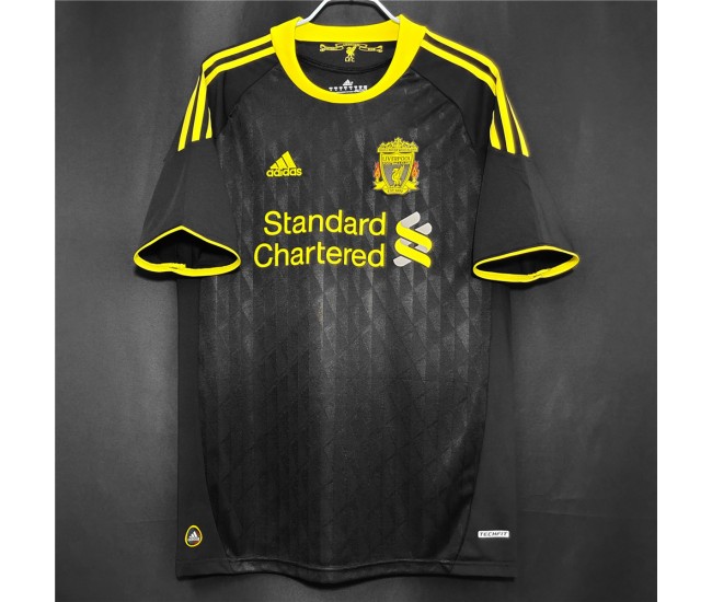 Liverpool FC Men Third Retro Soccer Jersey 2010