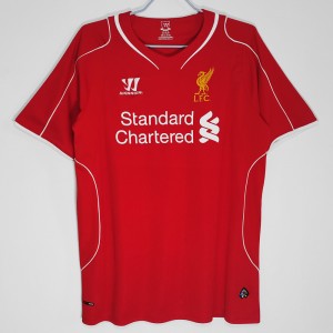 Liverpool FC Men Home Retro Soccer Jersey 2014