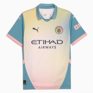 Manchester City Mens Fourth Soccer Jersey 2024