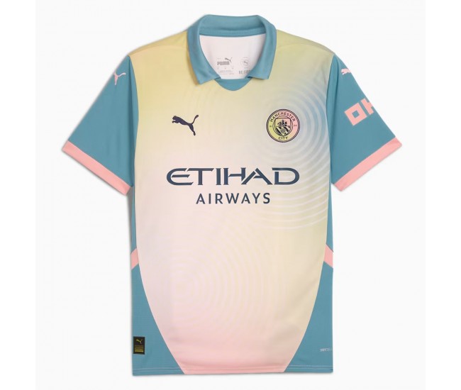 Manchester City Mens Fourth Soccer Jersey 2024