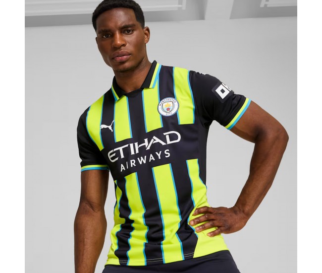 Manchester City Men's Away Match Soccer Jersey 2024