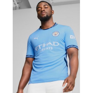 Manchester City Men's Home Match Soccer Jersey 2024