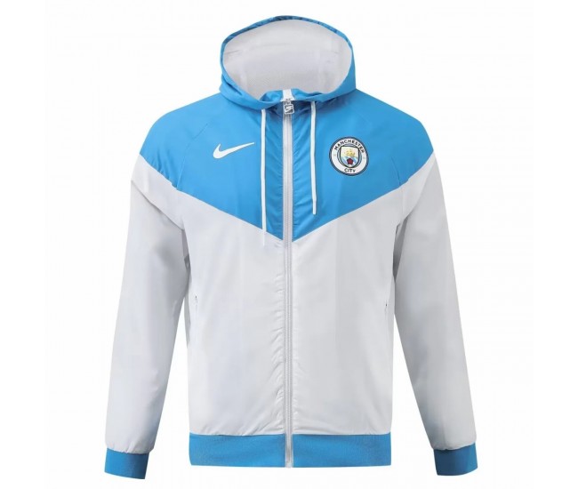 Nike Manchester City Mens Hooded Soccer Jacket 2024