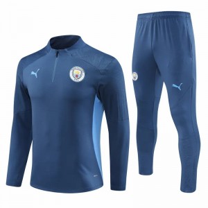 Manchester City FC Navy Training Technical Soccer Tracksuit 2024