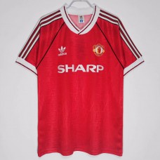 Manchester United FC Men Home Retro Soccer Jersey 1991 