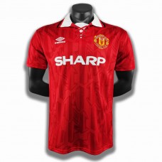 Manchester United FC Men Home Retro Soccer Jersey 1992