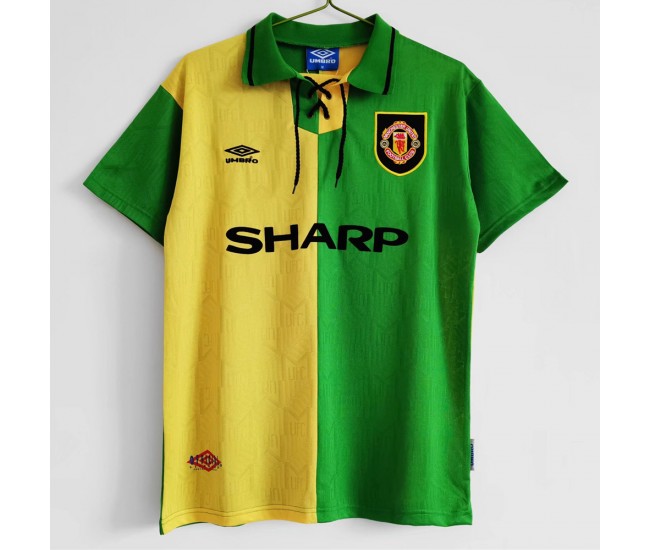 Manchester United FC Men Third Retro Soccer Jersey 1992