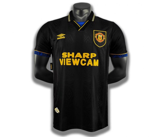 Manchester United FC Men Away Retro Soccer Jersey 1993