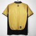 Manchester United FC Men Centenary Gold Retro Soccer Jersey 2001