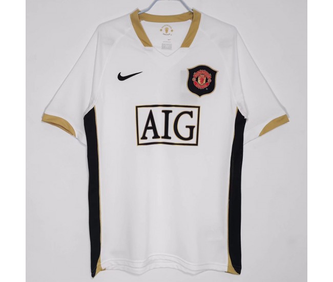 Manchester United FC Men Away Retro Soccer Jersey 2006