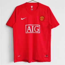 Manchester United FC Men Home Retro Soccer Jersey 2007