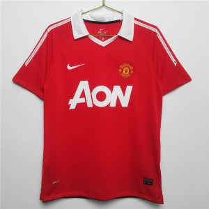 Manchester United FC Men Home Retro Soccer Jersey 2010