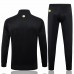 Manchester United Black Training Presentation Soccer Tracksuit 2024